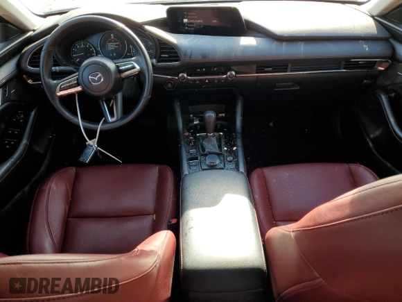 2023 Mazda 3 S Preferred with VIN 3MZBPACM9PM362230, listed as a Copart auction lot 43899615 with 19,826 mi miles and Salvage Title. Bid and sale history available at DreamBid. Image 8.