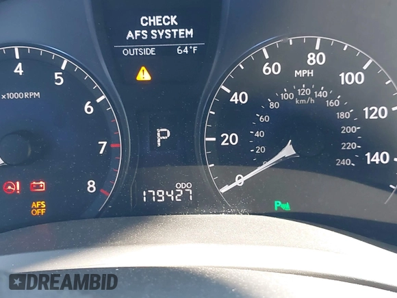 2010 Lexus RX 350 with VIN 2T2BK1BA8AC029831, listed as a IAAI auction lot 41754157 with 179,427 mi miles. Bid and sale history available at carsss.com. Image 16.