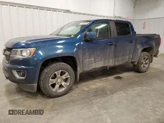 2019 Chevrolet Colorado 4WD Z71 z VIN 1GCGTDEN3K1307712, wystawiony jako Copart lot #52935345 z przebiegiem 79 511 mil mil oraz Szkoda całkowita • Salvage title. Historia ofert i sprzedaży dostępna na DreamBid. Obrazek 1.