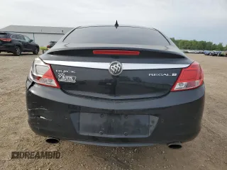 2013 Buick Regal Turbo Premium 1 with VIN 2G4GS5EVXD9228203, listed as a Copart auction lot 57750785 with 127,578 mi miles and Salvage title. Bid and sale history available at DreamBid. Image 6.