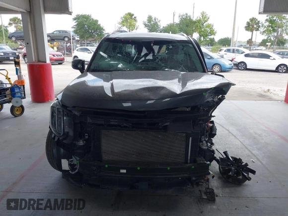 2023 Kia Telluride S with VIN 5XYP6DGC7PG405488, listed as a IAAI auction lot 42135176 with 16,799 mi miles and . Bid and sale history available at DreamBid. Image 12.