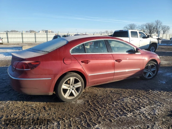 2014 Volkswagen CC Sport with VIN WVWBP7AN3EE528620, listed as a Copart auction lot 87407194 with 163,788 mi miles and Salvage Title. Bid and sale history available at carsss.com. Image 3.
