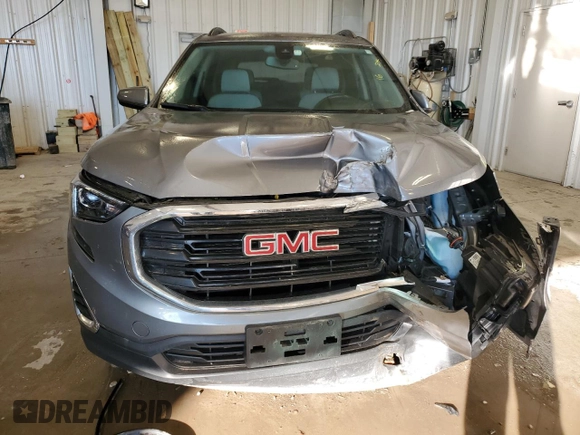 2021 GMC Terrain SLE with VIN 3GKALTEV7ML341748, listed as a Copart auction lot 89196355 with 41,618 mi miles and Salvage Title. Bid and sale history available at carsss.com. Image 5.