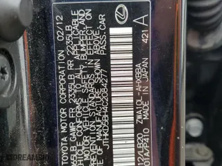 2012 Lexus CT 200h with VIN JTHKD5BH4C2084277, listed as a Copart auction lot 54604315 with 212,763 mi miles and Clean Title. Bid and sale history available at carsss.com. Image 12.
