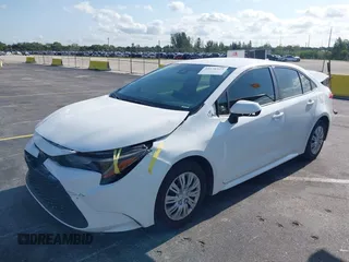 2020 Toyota Corolla L with VIN JTDDPRAE6LJ004919, listed as a IAAI auction lot 42178923 with 211,615 mi miles and . Bid and sale history available at DreamBid. Image 2.
