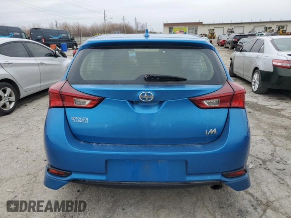 2016 Scion iM with VIN JTNKARJE3GJ513800, listed as a Copart auction lot 47670615 with 167,913 mi miles and Salvage Title. Bid and sale history available at carsss.com. Image 6.