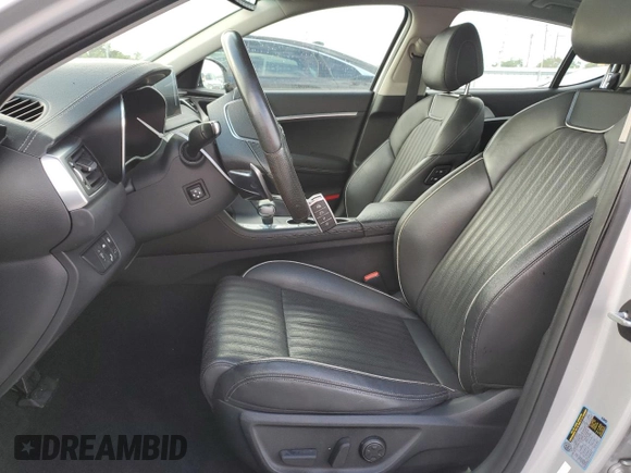 2019 Genesis G70 2.0T Advanced with VIN KMTG34LA9KU027051, listed as a Copart auction lot 71967634 with 41,356 mi miles and Salvage Title. Bid and sale history available at carsss.com. Image 7.