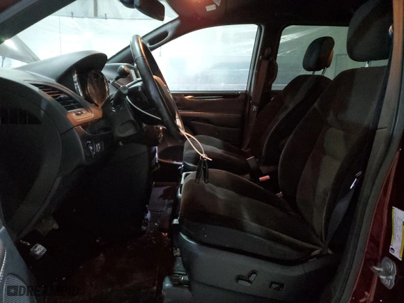 2018 Dodge Grand Caravan SE with VIN 2C4RDGBG2JR251222, listed as a Copart auction lot 50798065 with 91,498 mi miles and Clean Title. Bid and sale history available at carsss.com. Image 7.