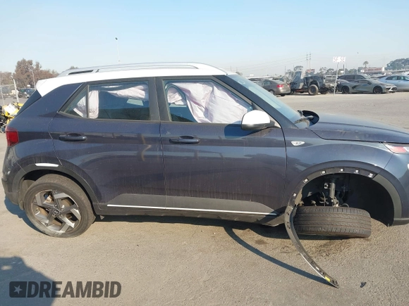 2021 Hyundai Venue SEL with VIN KMHRC8A3XMU126284, listed as a IAAI auction lot 41302612 with 26,804 mi miles and . Bid and sale history available at DreamBid. Image 13.