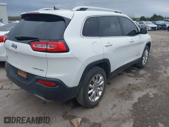 2016 Jeep Cherokee Limited z VIN 1C4PJMDS6GW182082, wystawiony jako IAAI lot #41943408 z przebiegiem 141 796 mil mil oraz . Historia ofert i sprzedaży dostępna na DreamBid. Obrazek 4.