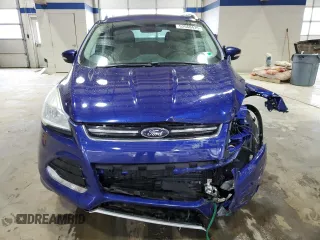 2014 Ford Escape Titanium with VIN 1FMCU9JX8EUC41088, listed as a Copart auction lot 52568435 with 114,907 mi miles and Salvage Title. Bid and sale history available at DreamBid. Image 5.