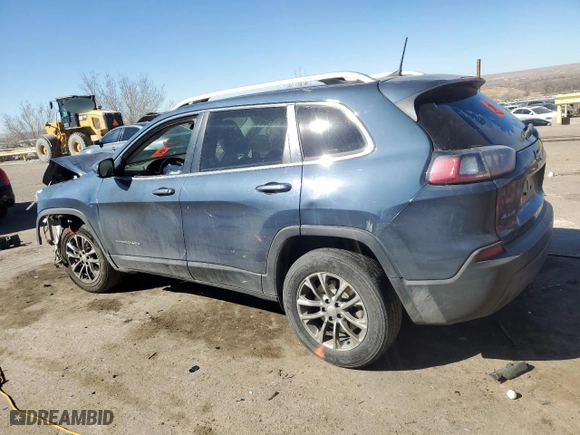 2019 Jeep Cherokee Latitude Plus with VIN 1C4PJMLB1KD477886, listed as a Copart auction lot 46489505 with 0 mi miles and Salvage Title. Bid and sale history available at carsss.com. Image 2.