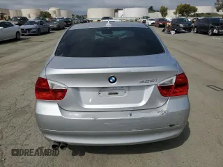 2008 BMW 3 Series 328i with VIN WBAVC53588FZ85588, listed as a Copart auction lot 53753025 with 134,650 mi miles and Salvage Title. Bid and sale history available at carsss.com. Image 6.
