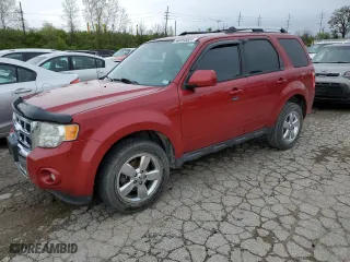 2011 Ford Escape Limited with VIN 1FMCU0EGXBKA42184, listed as a Copart auction lot 48948504 with 0 mi miles and Salvage Title. Bid and sale history available at carsss.com. Image 1.