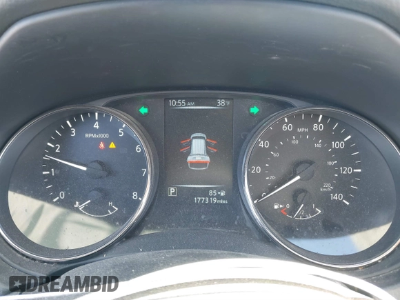 2017 Nissan Rogue S with VIN JN8AT2MV0HW250980, listed as a IAAI auction lot 41744467 with 177,319 mi miles and . Bid and sale history available at DreamBid. Image 7.
