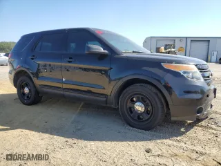 2015 Ford Utility Police Interceptor with VIN 1FM5K8AR2FGB91539, listed as a Copart auction lot 73691794 with 170,517 mi miles and Salvage Title. Bid and sale history available at carsss.com. Image 4.