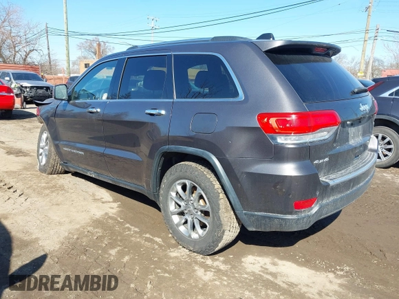 2015 Jeep Grand Cherokee Limited with VIN 1C4RJFBG0FC713456, listed as a IAAI auction lot 41751088 with 55,196 mi miles. Bid and sale history available at carsss.com. Image 3.