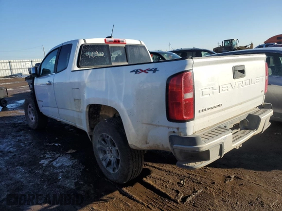 2022 Chevrolet Colorado 4WD LT with VIN 1GCHTCEA0N1249378, listed as a Copart auction lot 43214595 with 37,641 mi miles and Clean title. Bid and sale history available at DreamBid. Image 2.