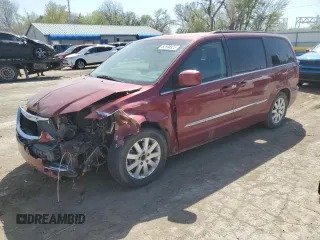 2014 Chrysler Town & Country Touring z VIN 2C4RC1BG3ER215917, wystawiony jako Copart lot #52594925 z przebiegiem 190 975 mil mil oraz Szkody całkowita. Historia ofert i sprzedaży dostępna na DreamBid. Obrazek 1.