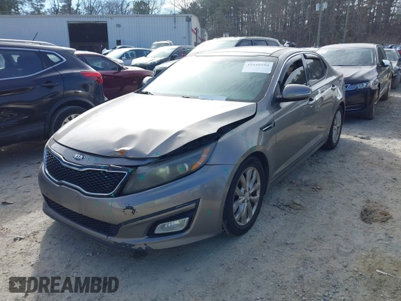 2015 Kia Optima EX with VIN 5XXGN4A76FG355992, listed as a IAAI auction lot 41640104 with 226,260 mi miles. Bid and sale history available at carsss.com. Image 17.