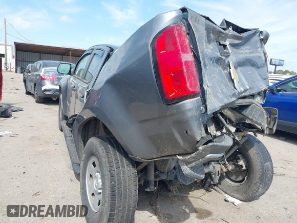 2018 Chevrolet Colorado 2WD Work Truck with VIN 1GCGSBEAXJ1294282, listed as a IAAI auction lot 42041416 with 57,191 mi miles and . Bid and sale history available at DreamBid. Image 3.