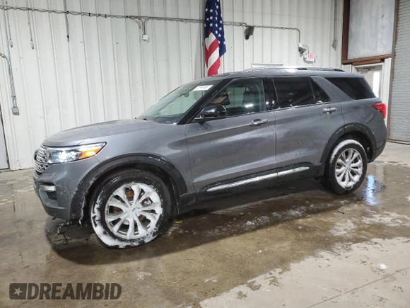 2024 Ford Explorer Limited with VIN 1FMSK8FH1RGA30395, listed as a Copart auction lot 89335515 with 17,807 mi miles and Clean Title. Bid and sale history available at carsss.com. Image 1.