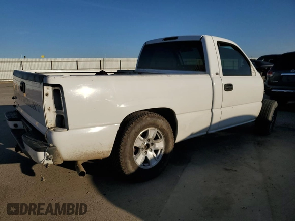 2005 Chevrolet Silverado 1500 Work Truck with VIN 1GCEC14V75Z170660, listed as a Copart auction lot 46538515 with Not provided miles and Non repairable. Bid and sale history available at DreamBid. Image 3.