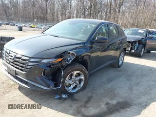 2024 Hyundai Tucson SE with VIN 5NMJA3DE3RH308009, listed as a IAAI auction lot 41708079 with 46,077 mi miles and . Bid and sale history available at carsss.com. Image 2.
