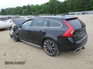 2015 Volvo V60 T5 Drive-E Premier with VIN YV140MEB0F1187353, listed as a Copart auction lot 52724014 with 133,236 mi miles and Salvage Title. Bid and sale history available at carsss.com. Image 2.