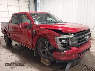 2023 Ford F-150 XL with VIN 1FTFW1E83PFC72739, listed as a IAAI auction lot 40328683 with 37,529 mi miles. Bid and sale history available at carsss.com. Image 1.