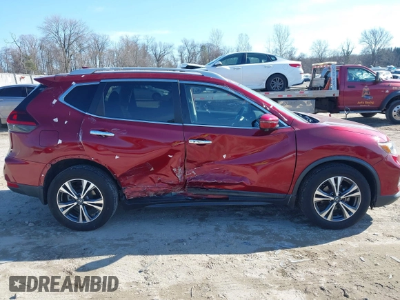 2019 Nissan Rogue SL with VIN 5N1AT2MV2KC720510, listed as a IAAI auction lot 41650468 with 48,905 mi miles. Bid and sale history available at carsss.com. Image 13.