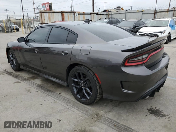 2020 Dodge Charger R/T z VIN 2C3CDXCTXLH183542, wystawiony jako Copart lot #58858325 z przebiegiem 52 999 mil mil oraz Szkoda całkowita • Salvage title. Historia ofert i sprzedaży dostępna na DreamBid. Obrazek 2.