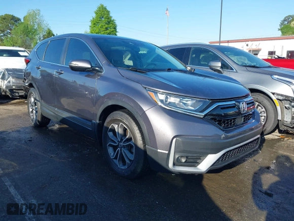 2020 Honda CR-V EX-L with VIN 5J6RW1H88LL014893, listed as a IAAI auction lot 41976256 with 94,264 mi miles. Bid and sale history available at carsss.com. Image 1.
