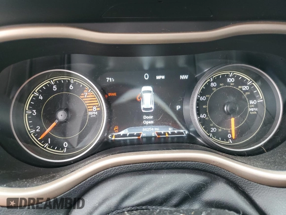 2017 Jeep Cherokee High Altitude z VIN 1C4PJMDSXHW551057, wystawiony jako Copart lot #57811745 z przebiegiem 86 254 mil mil oraz Szkoda całkowita • Salvage title. Historia ofert i sprzedaży dostępna na DreamBid. Obrazek 9.