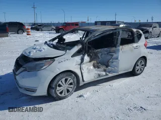 2017 Nissan Note S Plus with VIN 3N1CE2CP5HL367349, listed as a Copart auction lot 45755995 with Not provided miles and Clean title. Bid and sale history available at DreamBid. Image 1.