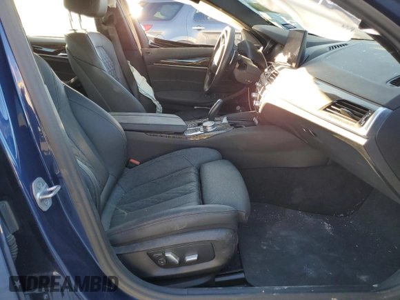 2021 BMW 5 Series 540i with VIN WBA53BJ05MWW90741, listed as a Copart auction lot 84337374 with Not Provided miles and Salvage Title. Bid and sale history available at DreamBid. Image 7.