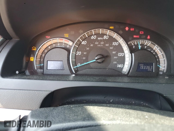 2012 Toyota Camry L with VIN 4T1BF1FK3CU124505, listed as a Copart auction lot 55235915 with 193,363 mi miles and Salvage Title. Bid and sale history available at DreamBid. Image 9.