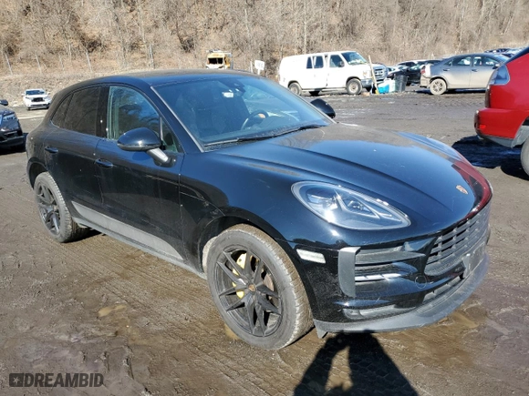 2021 Porsche Macan with VIN WP1AA2A51MLB10341, listed as a Copart auction lot 44788915 with 31,947 mi miles and Salvage Title. Bid and sale history available at carsss.com. Image 4.