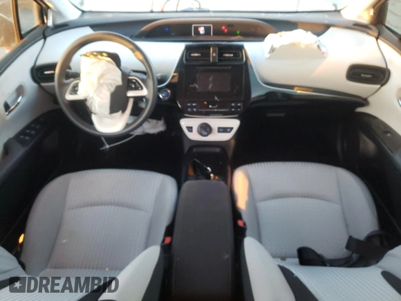 2018 Toyota Prius Two with VIN JTDKBRFU9J3065818, listed as a Copart auction lot 45777955 with 49,595 mi miles and Salvage Title. Bid and sale history available at DreamBid. Image 8.