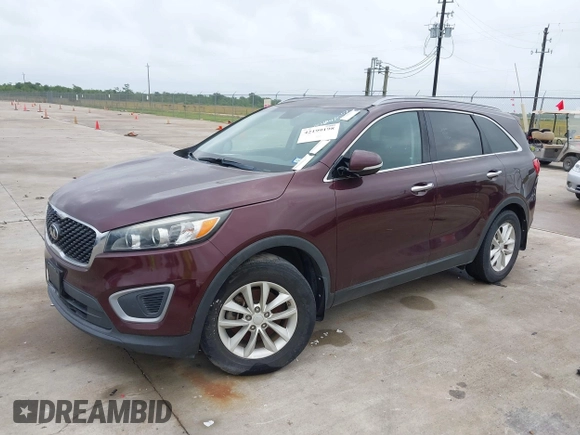 2017 Kia Sorento LX with VIN 5XYPG4A31HG259077, listed as a IAAI auction lot 42199198 with Not Provided miles. Bid and sale history available at carsss.com. Image 16.