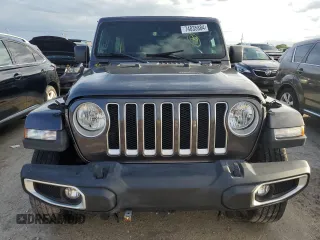 2021 Jeep Wrangler Unlimited Sahara High Altitude z VIN 1C4HJXEG0MW603872, wystawiony jako Copart lot #74835884 z przebiegiem 31 008 mil mil oraz Nie do naprawy • Non repairable. Historia ofert i sprzedaży dostępna na DreamBid. Obrazek 5.