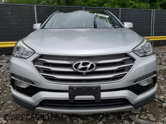 2017 Hyundai Santa Fe Ultimate with VIN 5XYZWDLAXHG435759, listed as a Copart auction lot 55336535 with 82,452 mi miles and Salvage title. Bid and sale history available at DreamBid. Image 5.