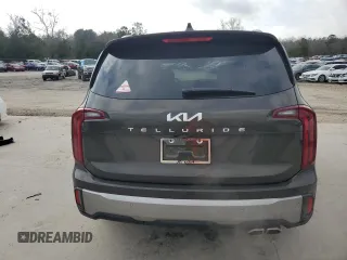 2024 Kia Telluride S with VIN 5XYP64GC0RG557762, listed as a Copart auction lot 43327125 with 2,407 mi miles and Salvage Title. Bid and sale history available at carsss.com. Image 6.