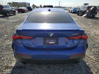 2022 BMW 4 Series 430i z VIN WBA53AP04NCK05705, wystawiony jako Copart lot #53692445 z przebiegiem 39 080 mil mil oraz Szkoda całkowita • Salvage title. Historia ofert i sprzedaży dostępna na DreamBid. Obrazek 6.