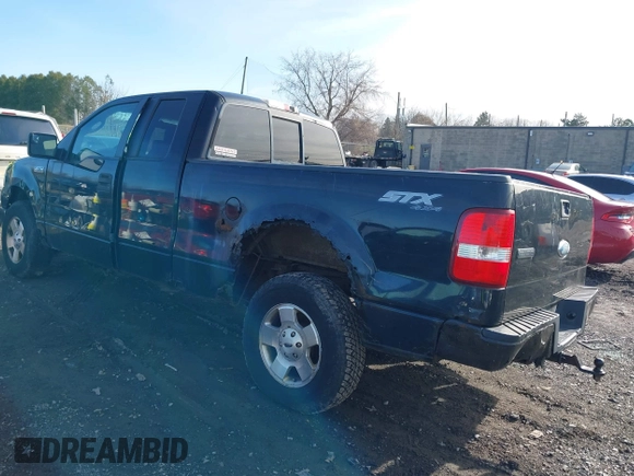 2007 Ford F-150 STX with VIN 1FTRX14W07FA39394, listed as a IAAI auction lot 41959272 with 190,477 mi miles. Bid and sale history available at carsss.com. Image 3.