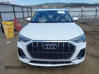 2023 Audi Q3 S line Premium with VIN WA1DECF32P1089395, listed as a IAAI auction lot 42726165 with 48,093 mi miles and . Bid and sale history available at DreamBid. Image 12.