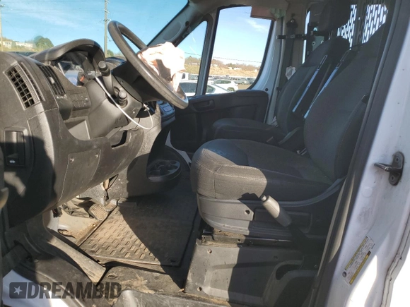 2021 Ram ProMaster Cargo with VIN 3C6LRVNG1ME576187, listed as a Copart auction lot 81195664 with Not Provided miles and Salvage Title. Bid and sale history available at DreamBid. Image 7.