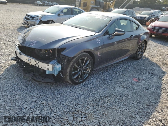 2019 Lexus RC 350 with VIN JTHHZ5BC1K5020064, listed as a Copart auction lot 69312984 with 37,052 mi miles and Salvage title. Bid and sale history available at DreamBid. Image 1.