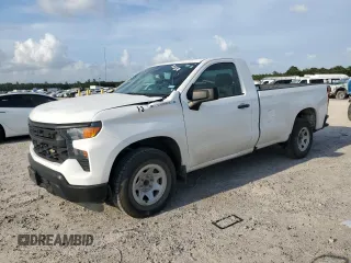 2022 Chevrolet Silverado 1500 Work Truck with VIN 3GCNAAEKXNG507171, listed as a Copart auction lot 55136725 with 102,236 mi miles and Salvage Title. Bid and sale history available at DreamBid. Image 1.