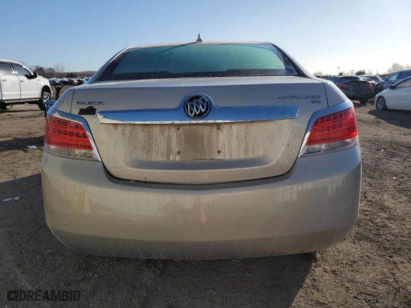2010 Buick LaCrosse CXL with VIN 1G4GK5EG6AF172331, listed as a Copart auction lot 50620905 with 156,151 mi miles and Salvage Title. Bid and sale history available at carsss.com. Image 6.